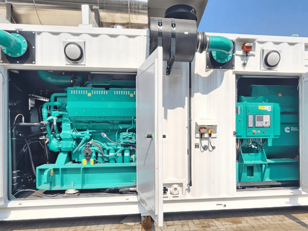 ALEO POWER generator set product banner