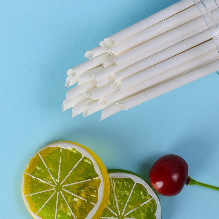 6mm Disposable Drinking Straw Bamboo Fiber Straws - Image 3